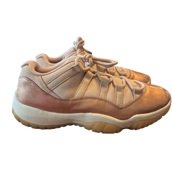 Air Jordan 11 Retro Low Rose Gold Women's Size 9 Sneakers - Picture 4 of 15